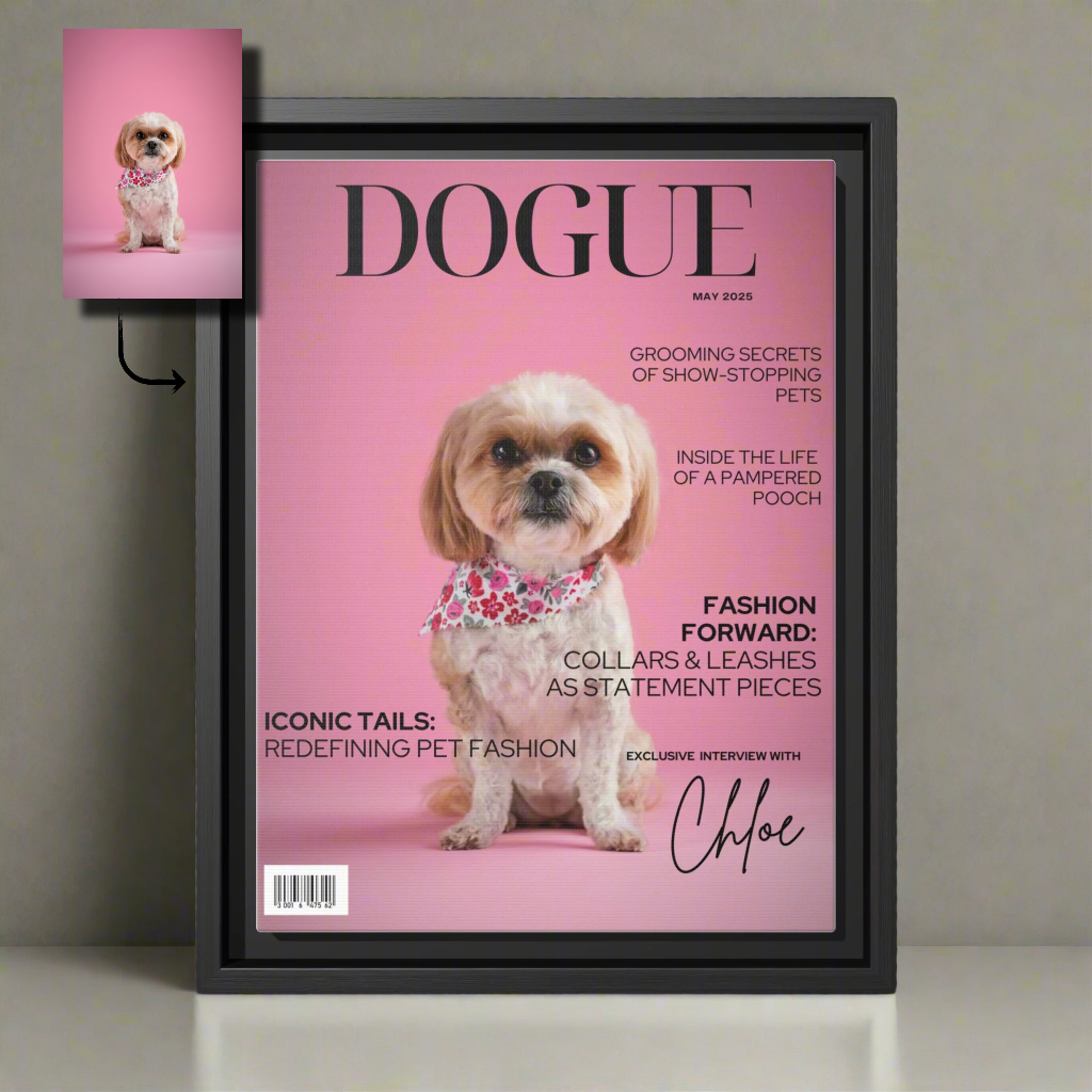 Dogue Magazine Pet Portrait