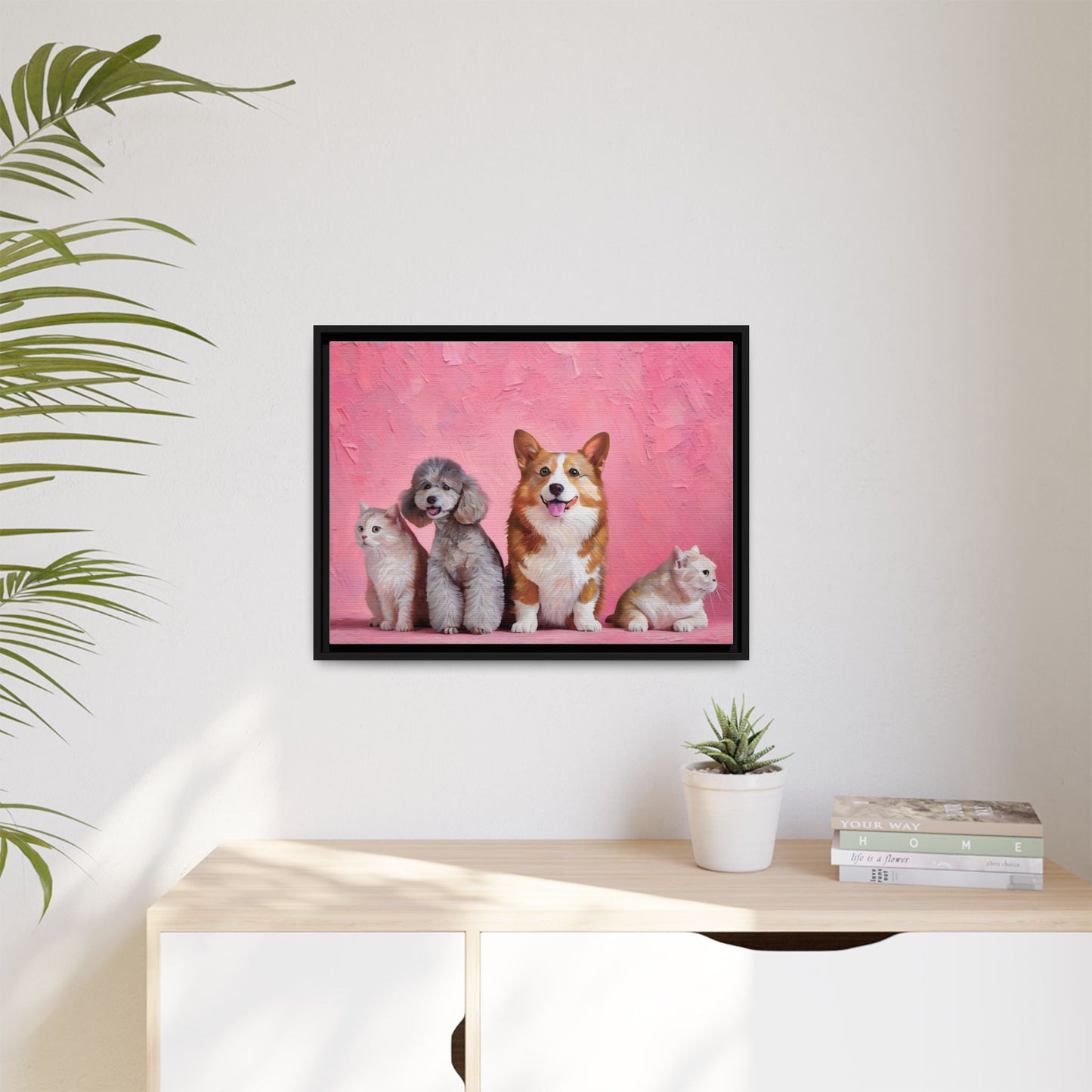 Oil Painting Style Pet Portrait