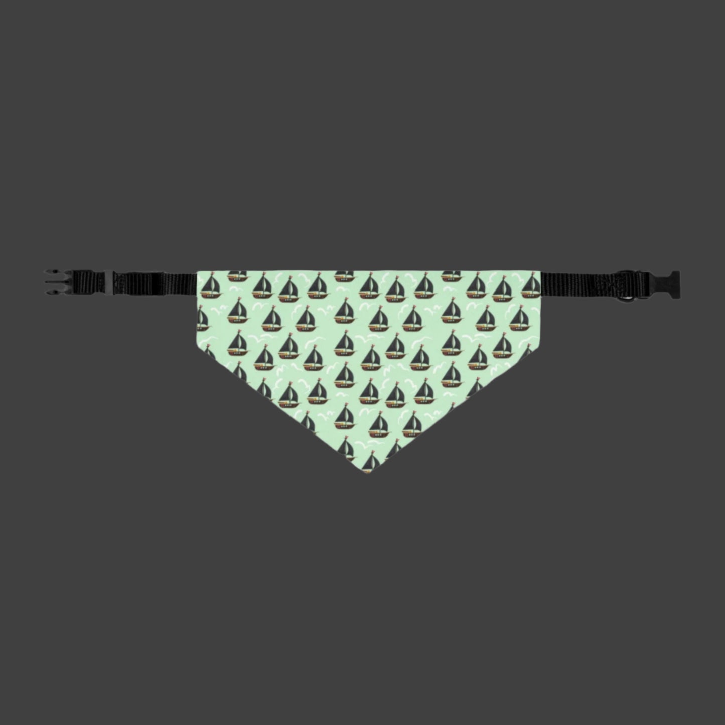 Sailboats Pet Bandana Collar
