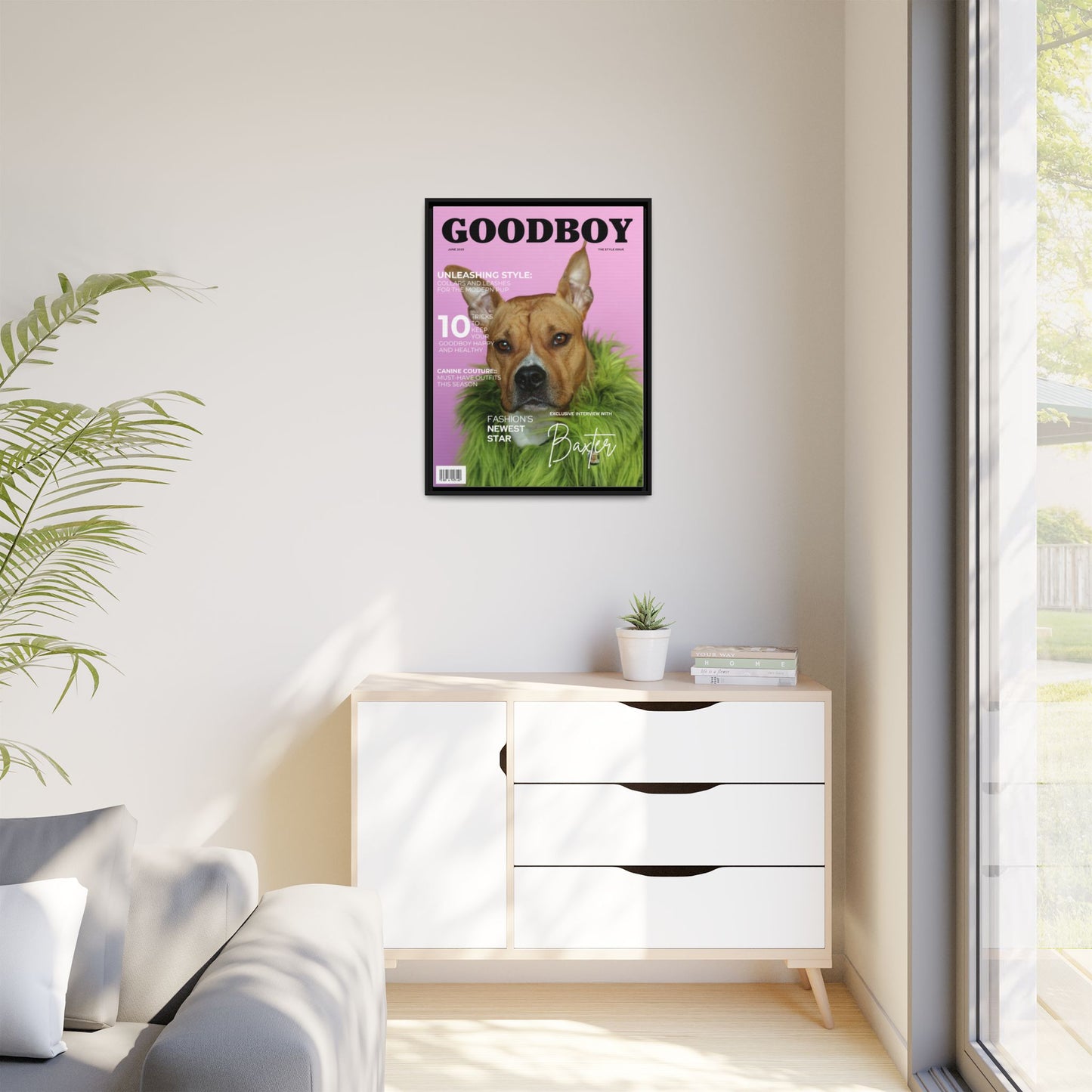 Goodboy Magazine Pet Portrait
