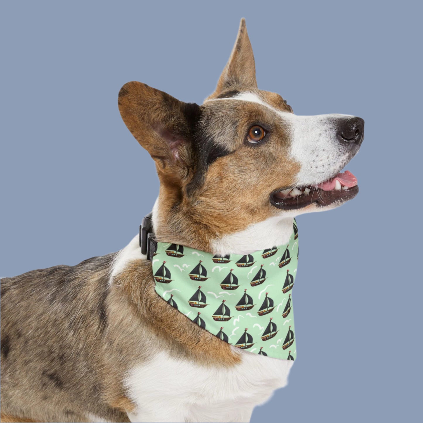 Sailboats Pet Bandana Collar