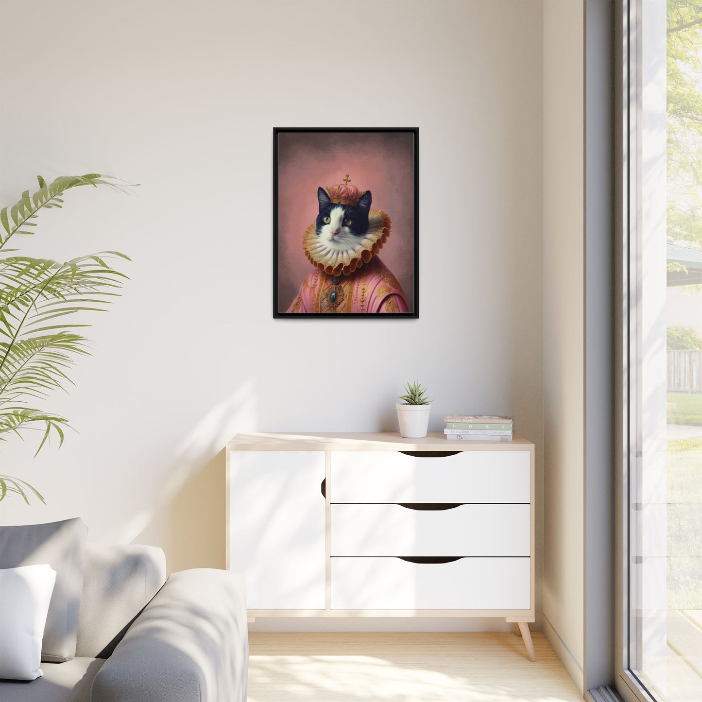Renaissance Royal Pet Portrait – Unique Dog Portrait by Pawsitively Quirky