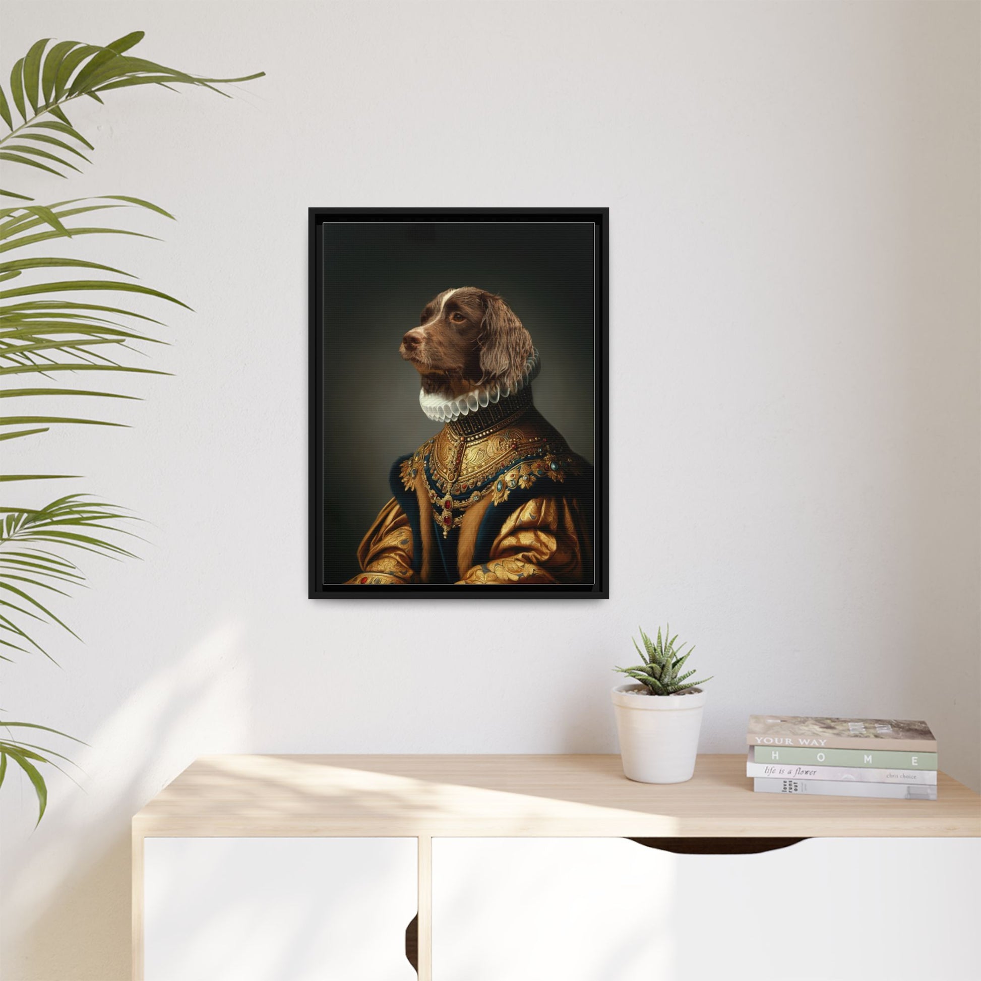 Renaissance Royal Pet Portrait – Personalized Dog Artwork by Pawsitively Quirky