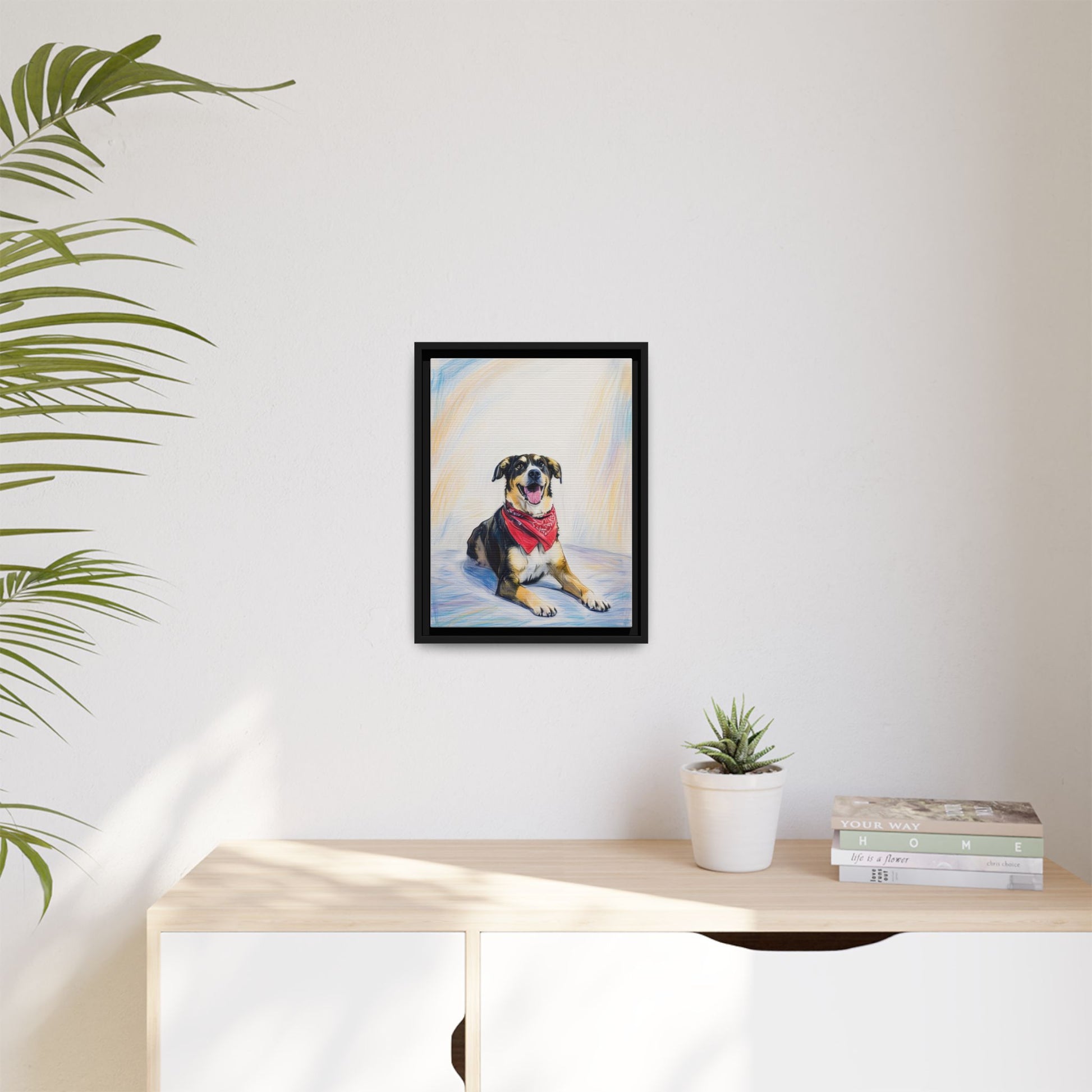 Crayon Style Pet Portrait – Cute Custom Pet Illustration by Pawsitively Quirky