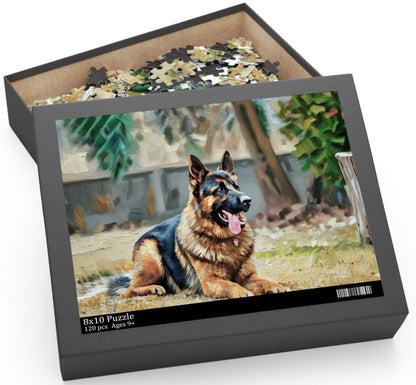 Personlized Pet Puzzle - Oil Painting Style