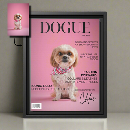 Dogue Magazine Pet Portrait