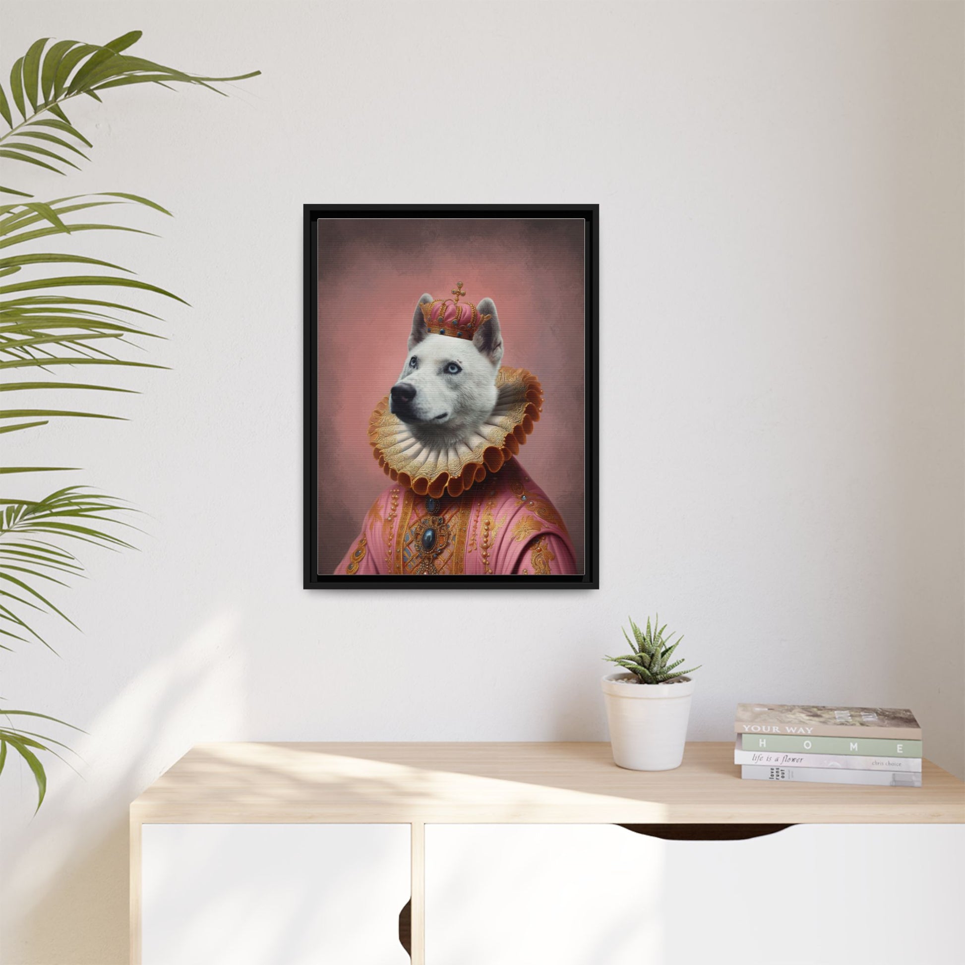 Renaissance Royal Pet Portrait – Unique Dog Portrait by Pawsitively Quirky