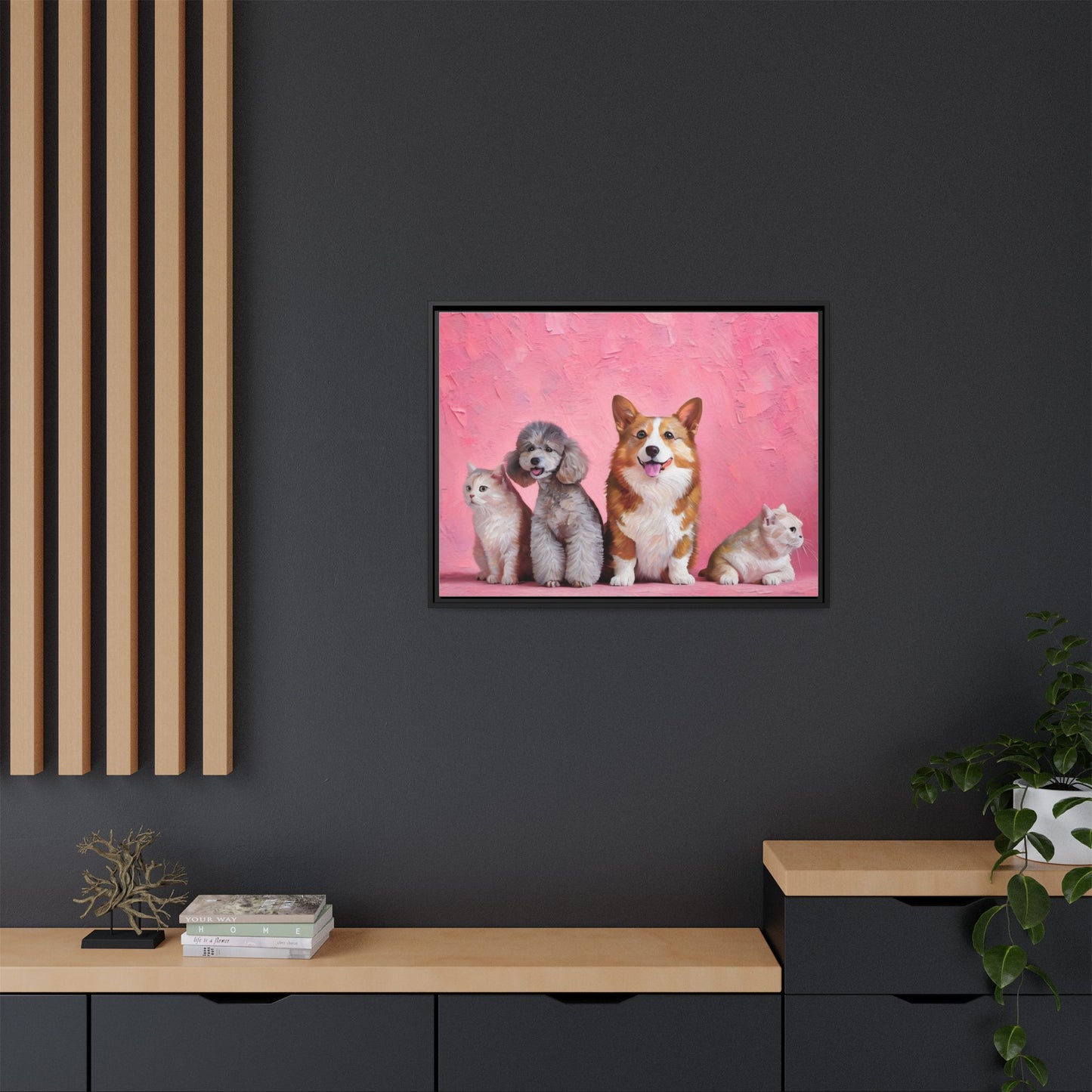 Oil Painting Style Pet Portrait