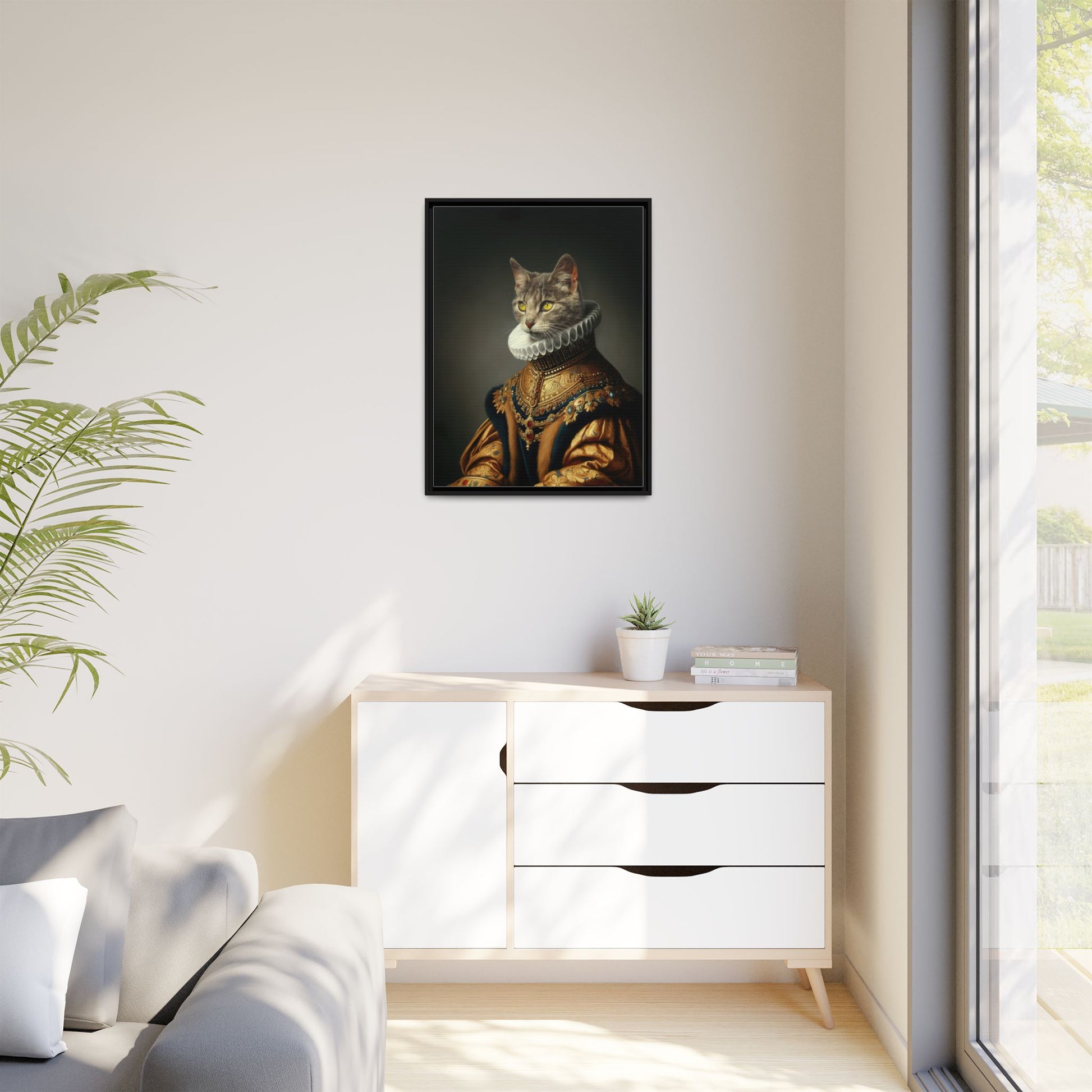 Renaissance Royal Pet Portrait – Personalized Dog Artwork by Pawsitively Quirky