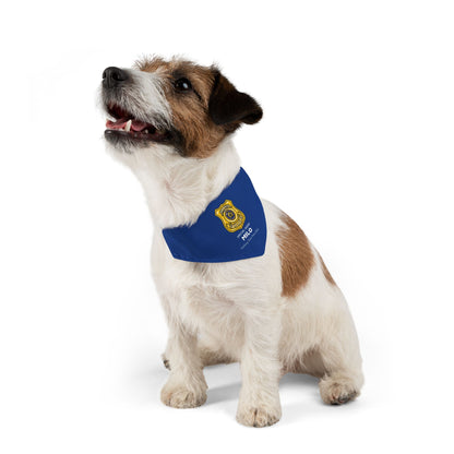 Personalized Pet Bandana Collar - Special Agent