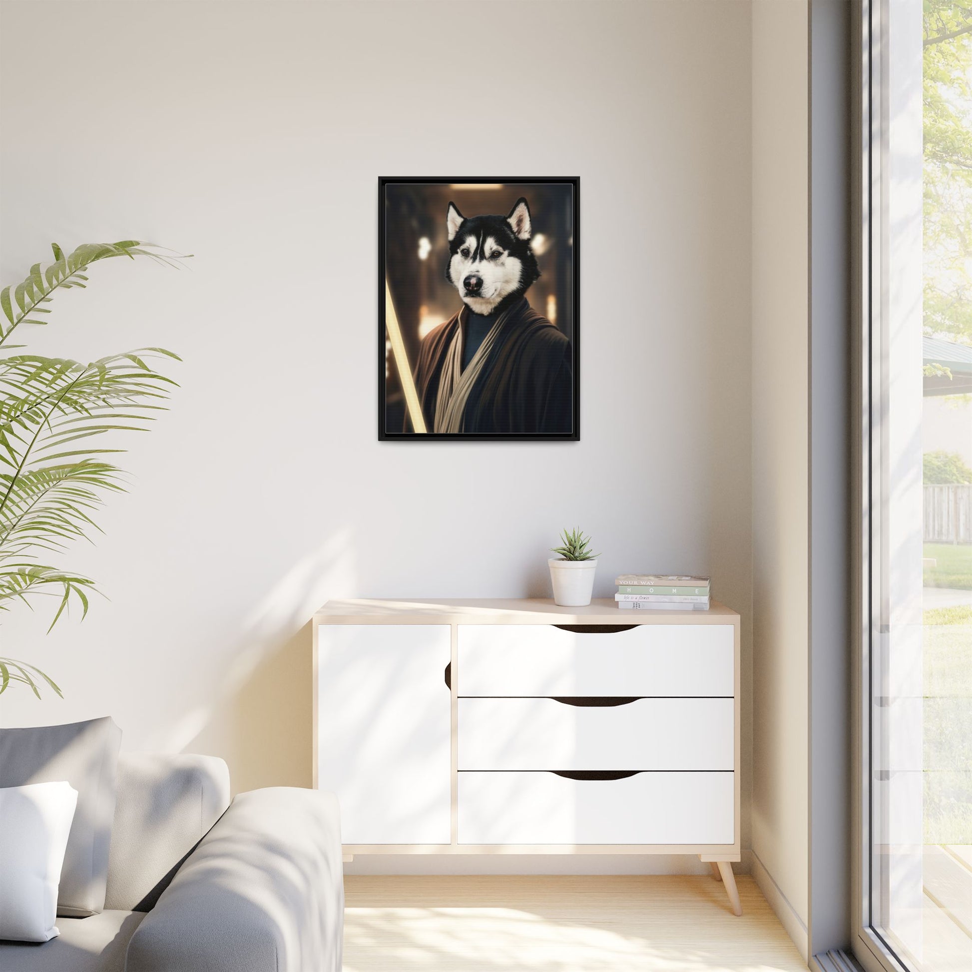 Star Wars Pet Portrait – Personalized Pet Illustration by Pawsitively Quirky