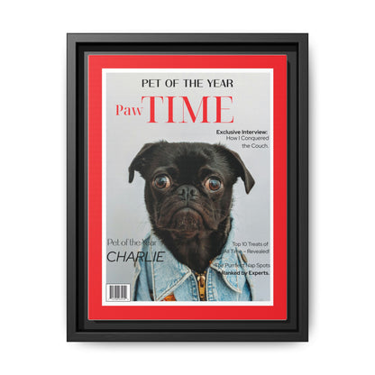 PawTIME Magazine Pet Portrait