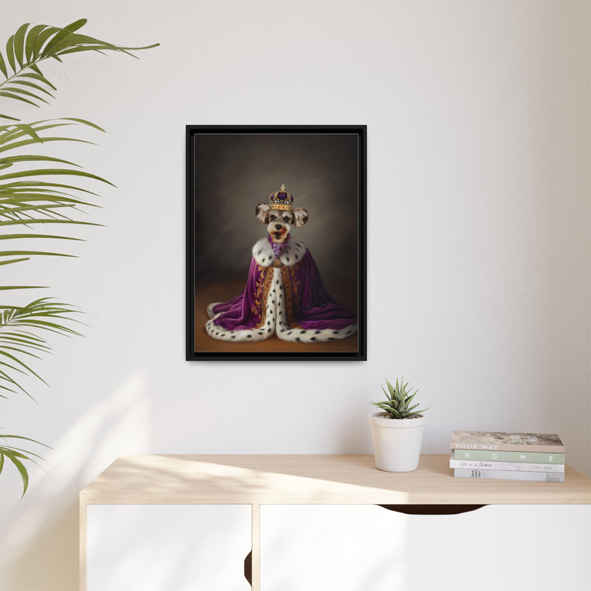 Renaissance Royal Pet Portrait – Custom Cat Portrait Canvas by Pawsitively Quirky