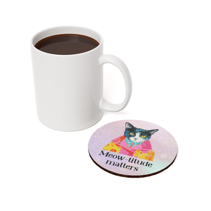 Meow-titude matters Coaster 3