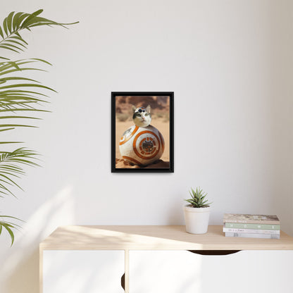 Star Wars Pet Portrait – Custom Dog Portrait Canvas by Pawsitively Quirky