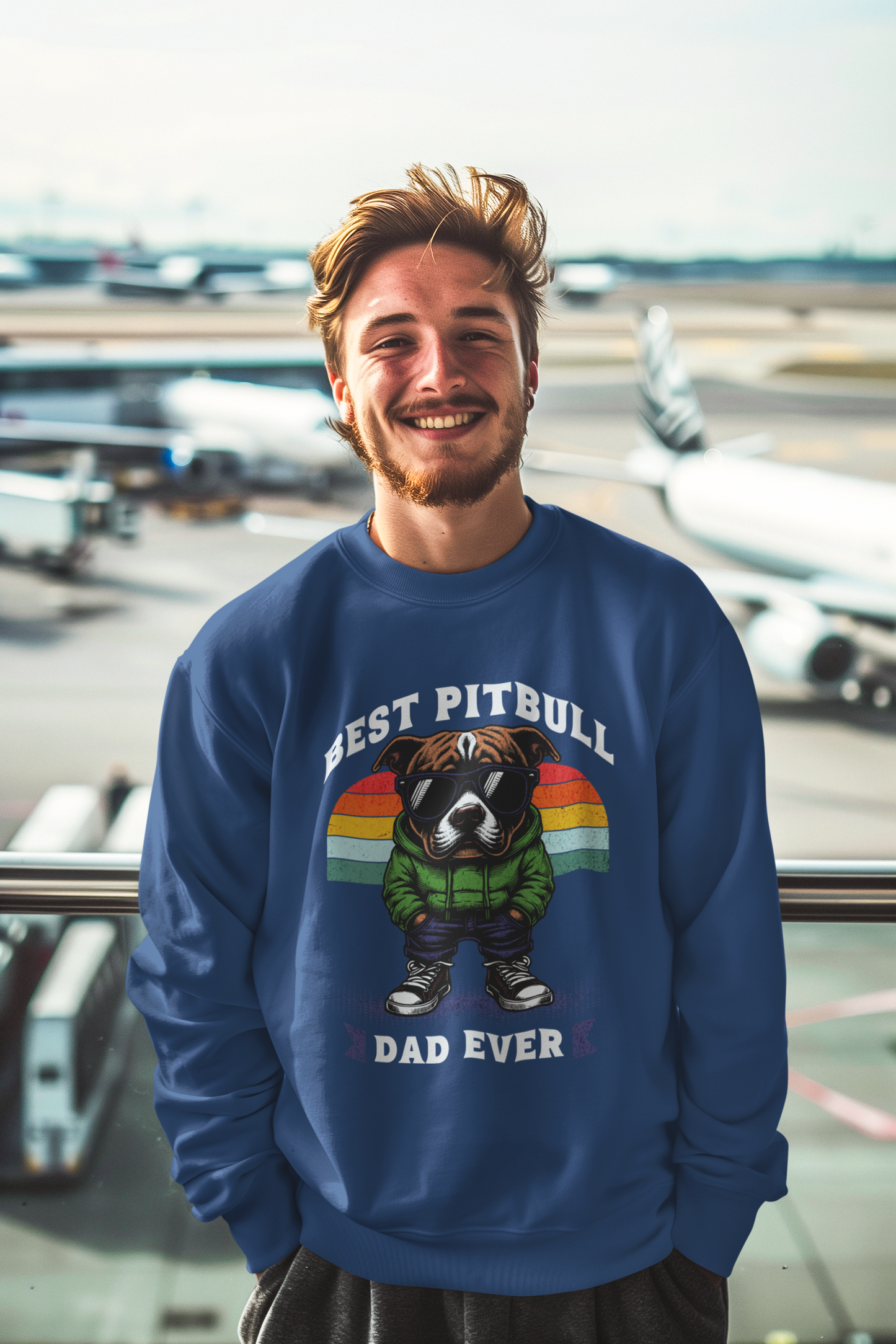 Pitbull Dad Sweatshirt