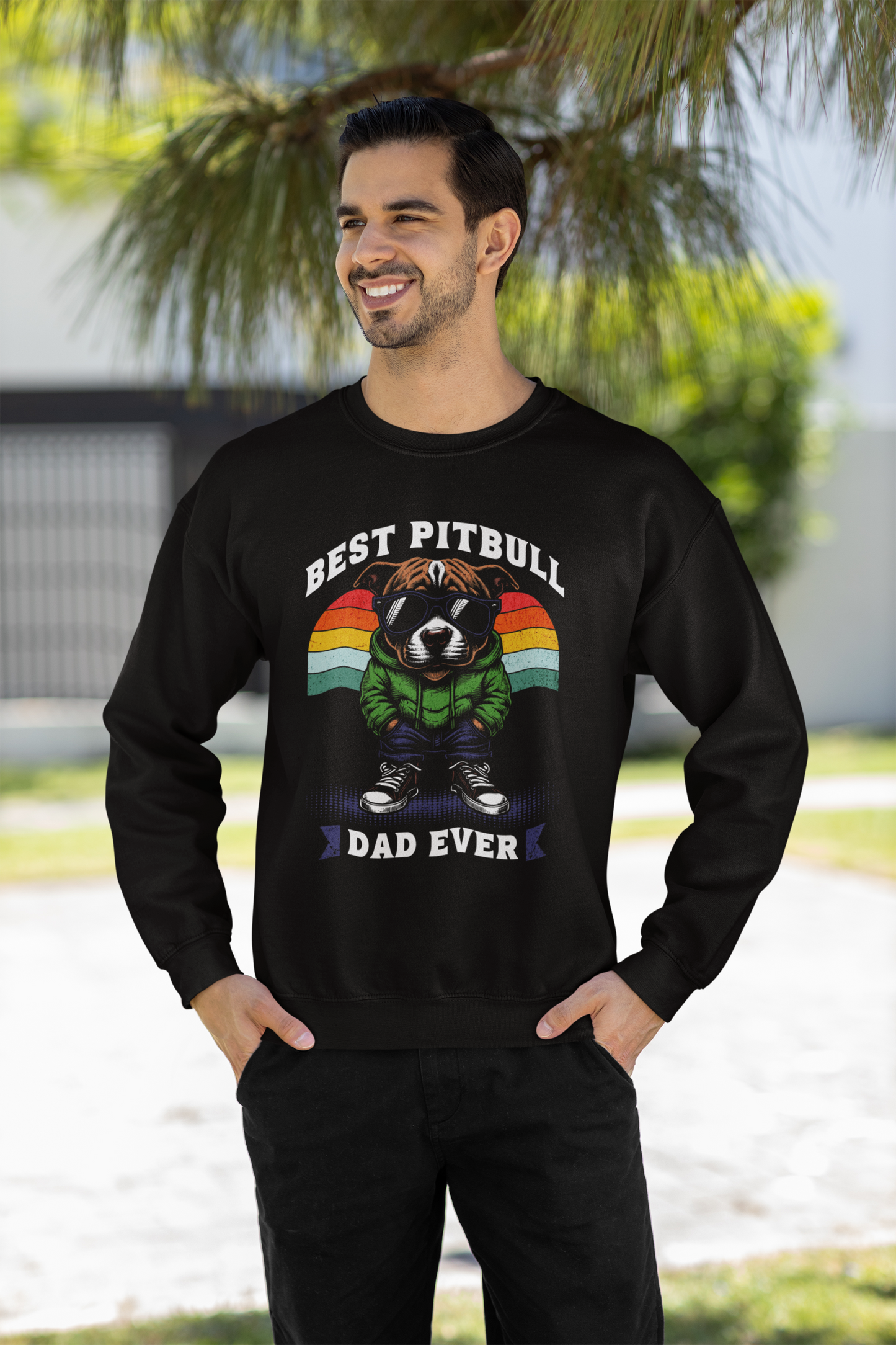 Pitbull Dad Sweatshirt