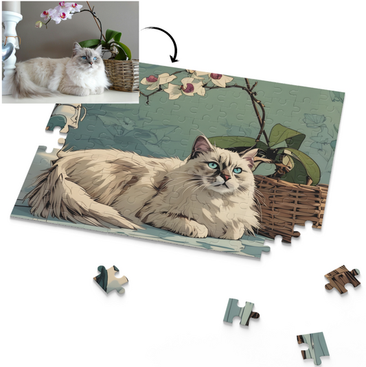 Personlized Pet Puzzle - Graphic Novel Style