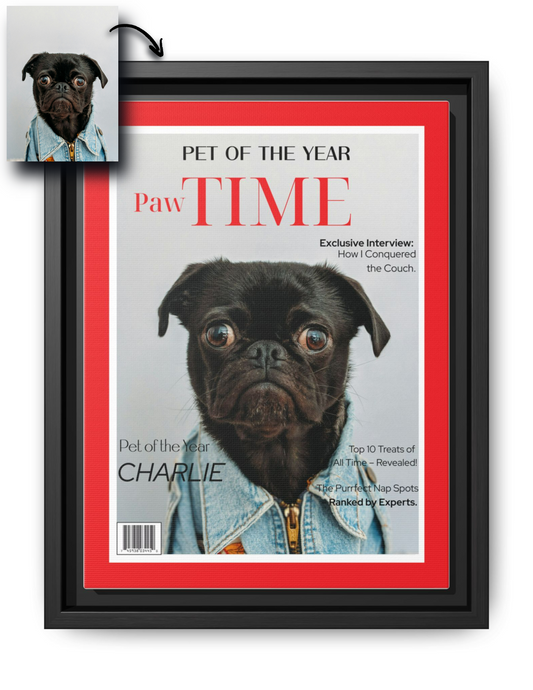 PawTIME Magazine Pet Portrait