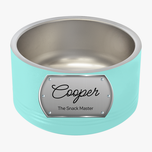 Personalized Pet Bowl - The Snack Master