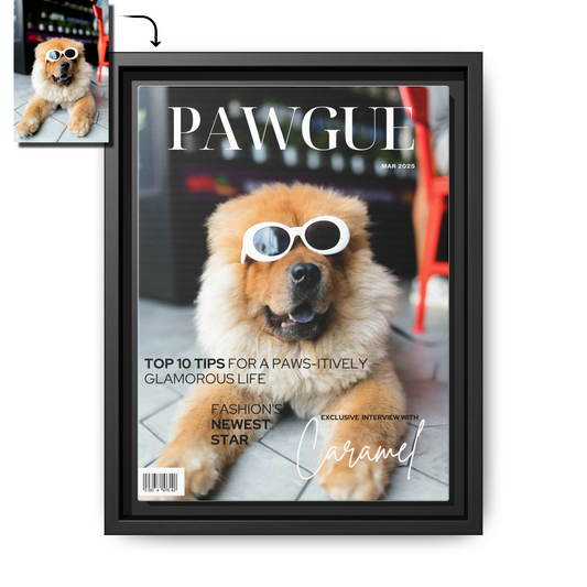 Pawgue Magazine Pet Portrait