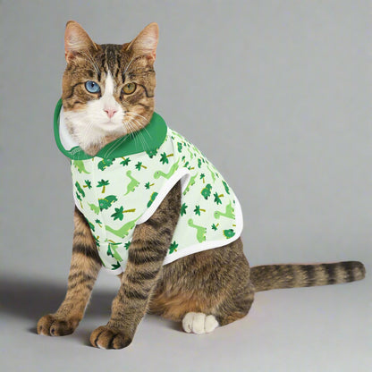 Dinosaur Print Pet Hoodie