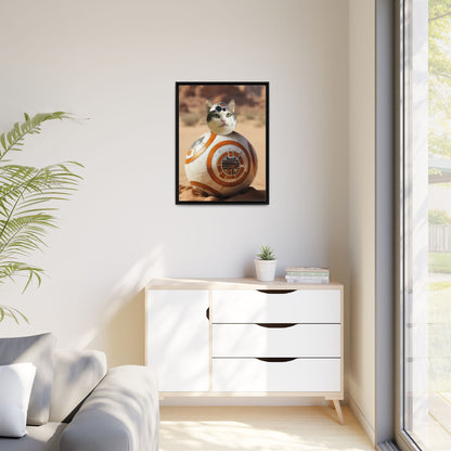 Star Wars Pet Portrait – Custom Dog Portrait Canvas by Pawsitively Quirky