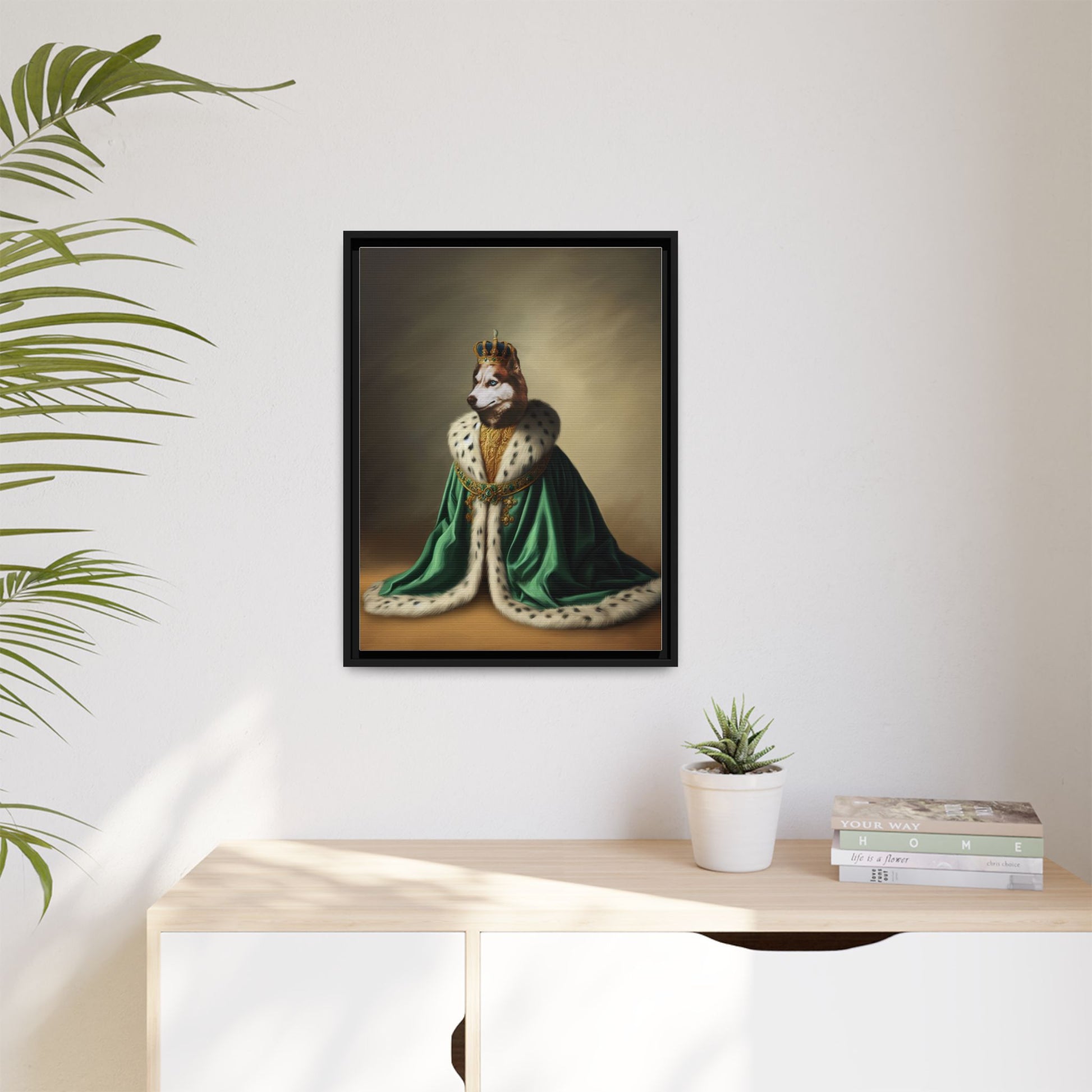 Renaissance Royal Pet Portrait – Regal Custom Pet Artwork by Pawsitively Quirky