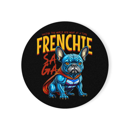 Frenchie Saga Coaster