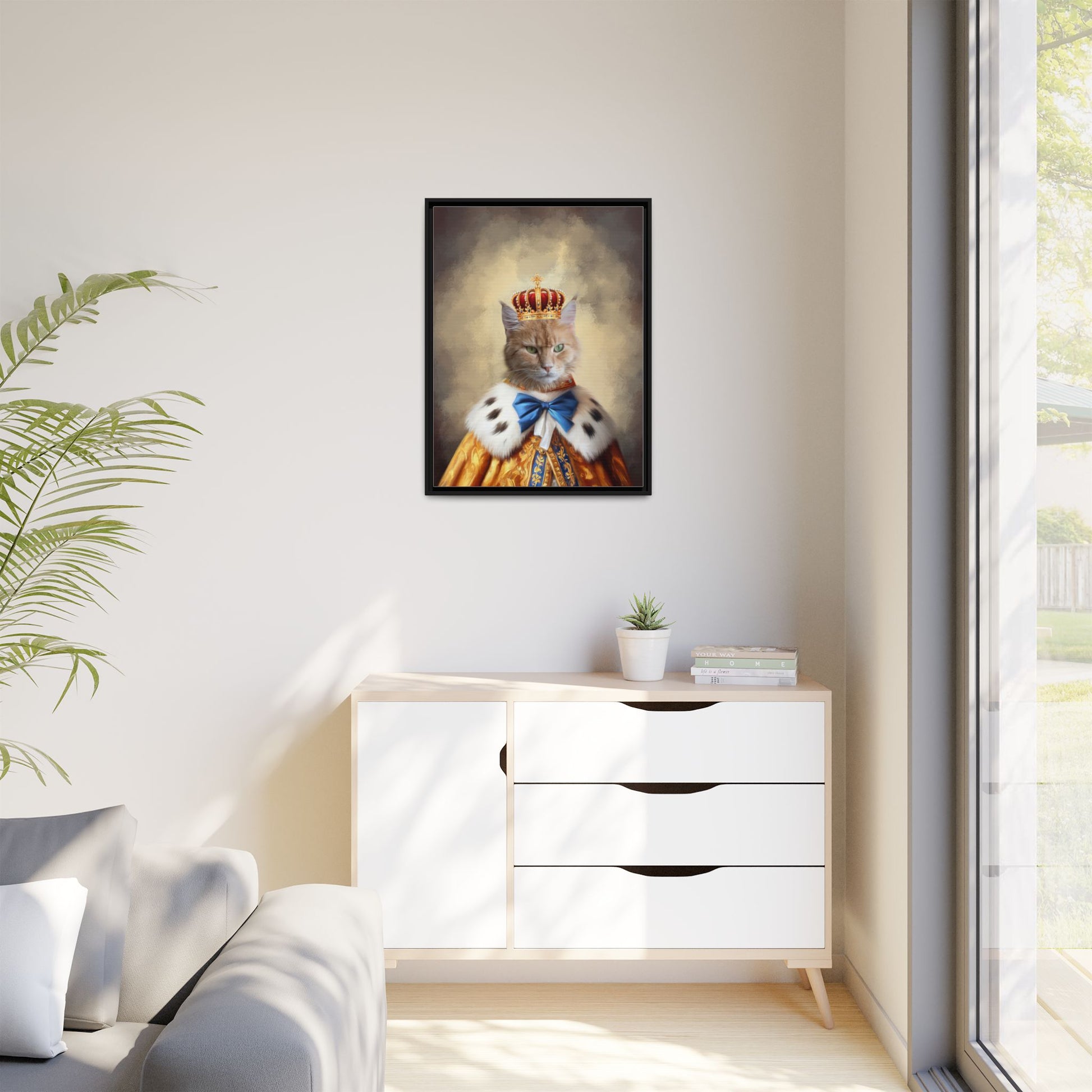 Renaissance Royal Pet Portrait – Classic Pet Portrait Gift by Pawsitively Quirky