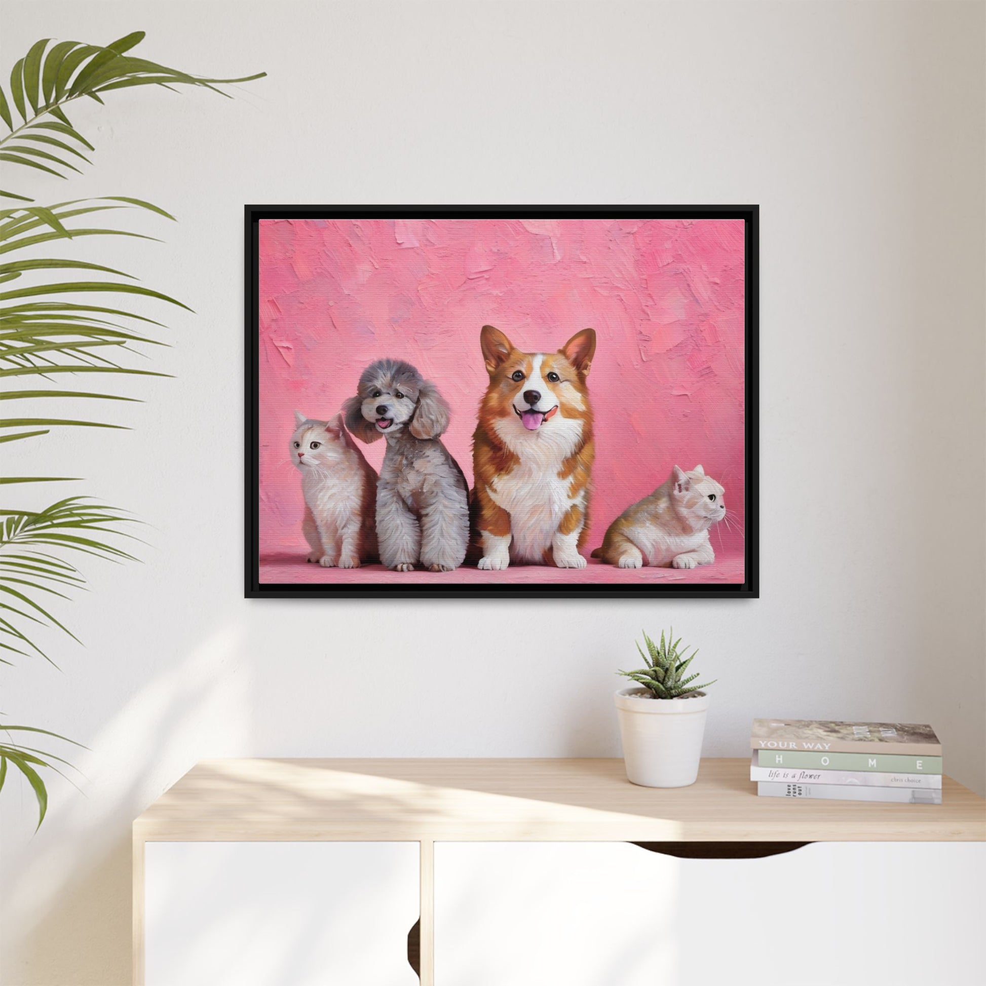 Oil Painting Style Pet Portrait – Classic Custom Artwork by Pawsitively Quirky