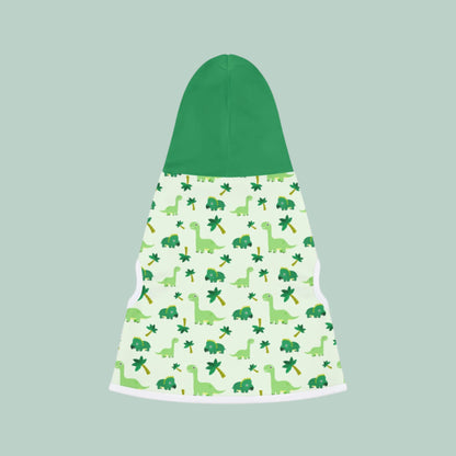 Dinosaur Print Pet Hoodie