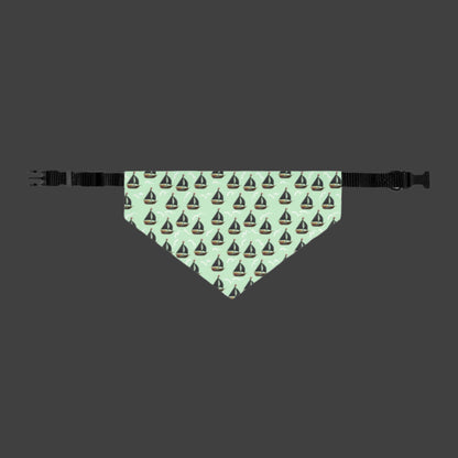 Sailboats Pet Bandana Collar