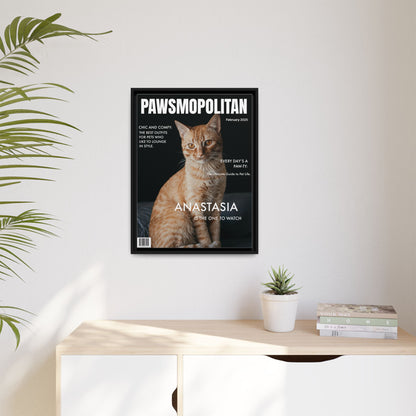 Pawsmopolitan Magazine Pet Portrait