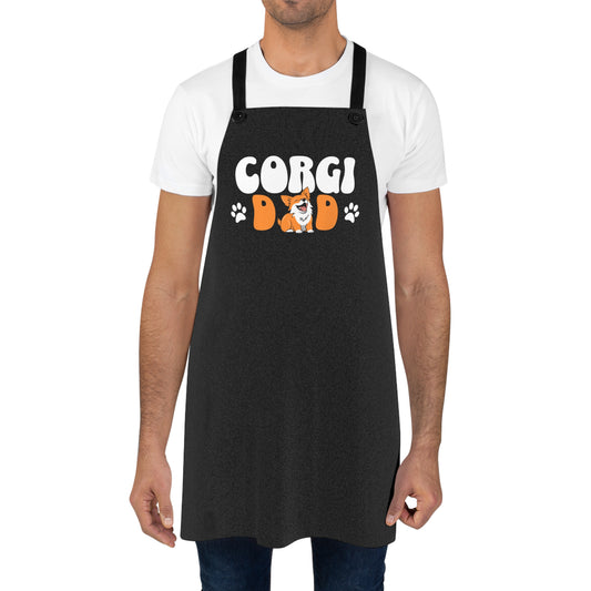 Corgi Dad Apron