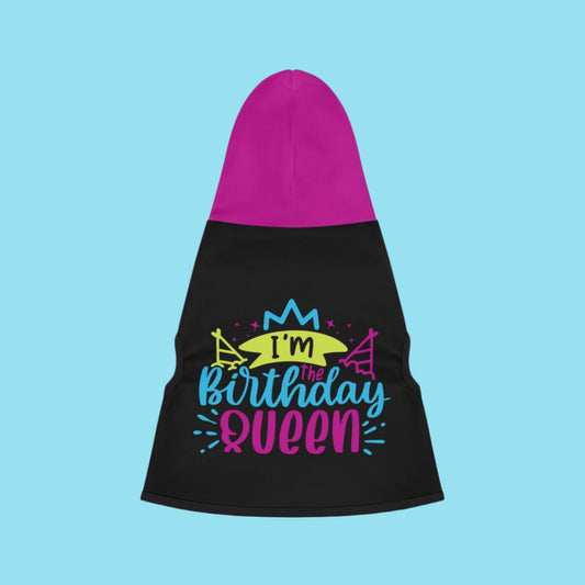 Birthday Queen Pet Hoodie