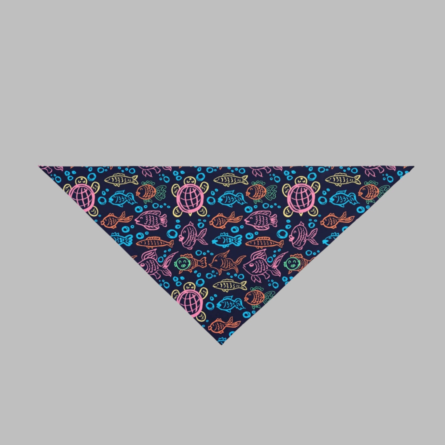 Colorful Sea Life Pet Bandana