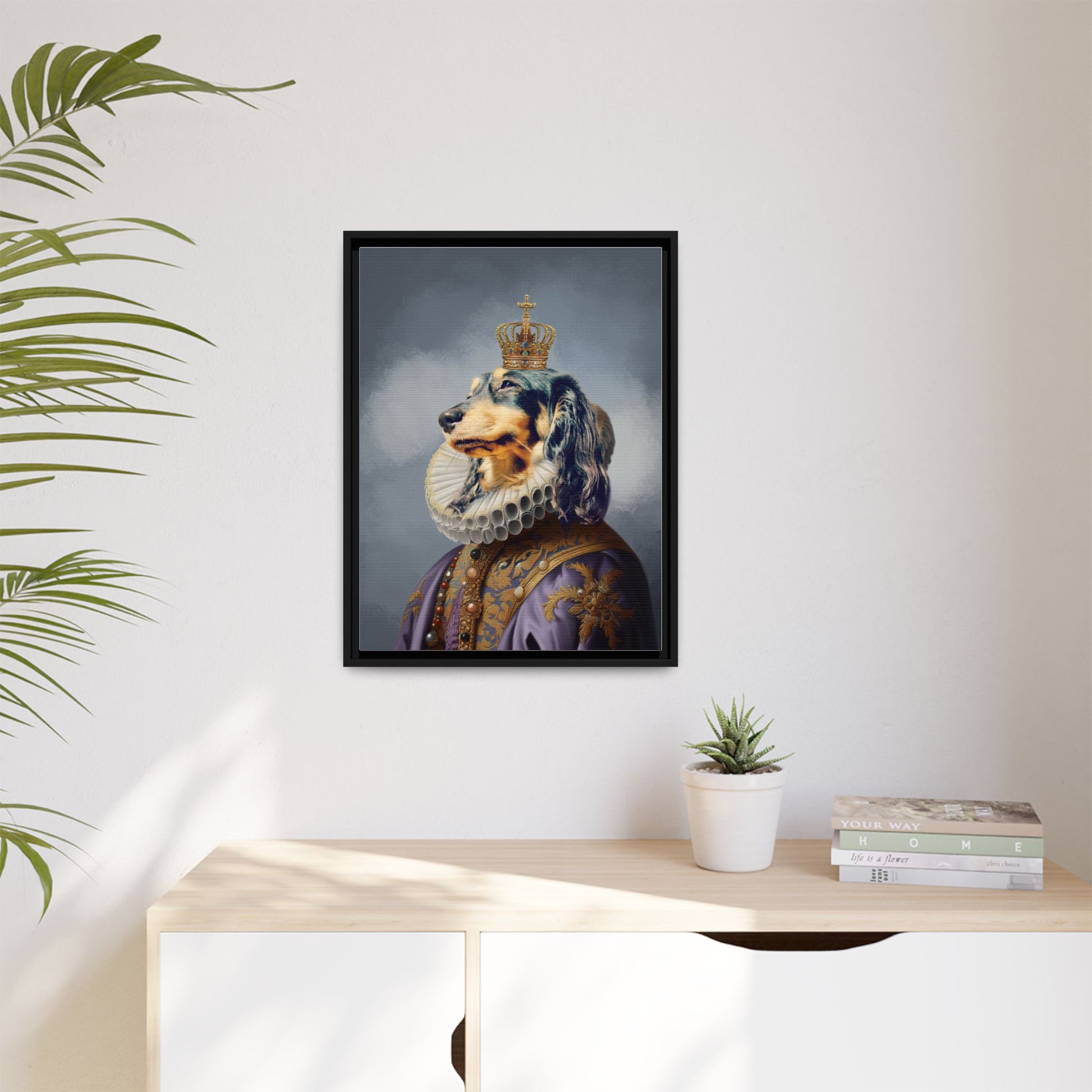 Renaissance Royal Pet Portrait – Personalized Cat Portrait by Pawsitively Quirky