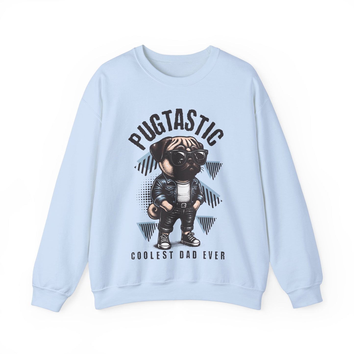 Coolest Dad Ever Pug Sweatshirt