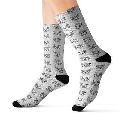 Cat Print Socks