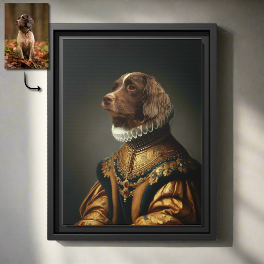 Renaissance Royal Pet Portrait 11