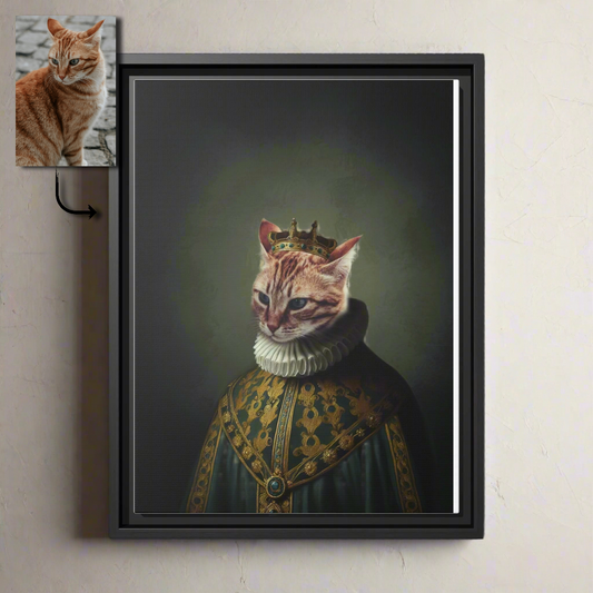 Renaissance Royal Pet Portrait 3
