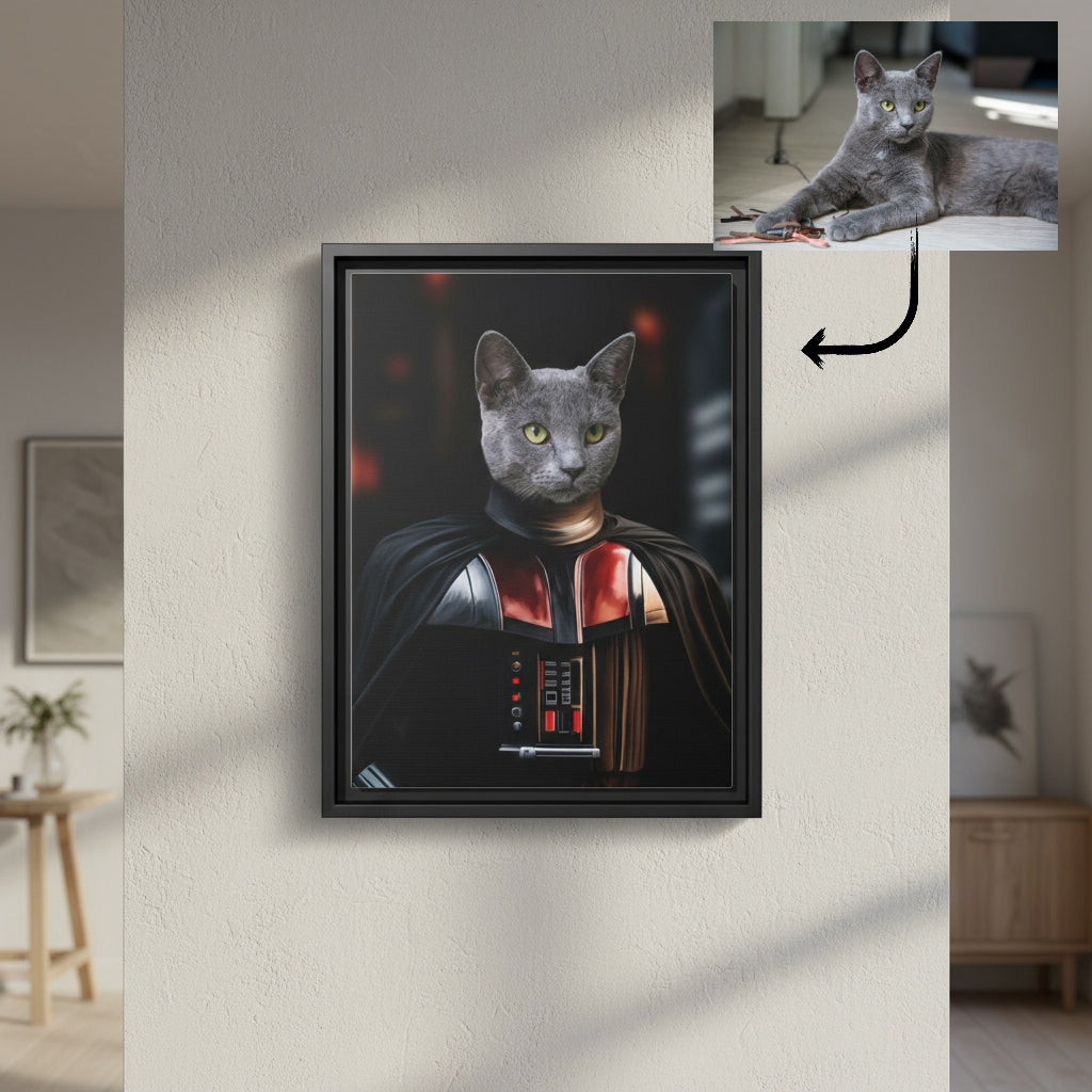 Star Wars Pet Portrait – Personalized Dog Artwork by Pawsitively Quirky