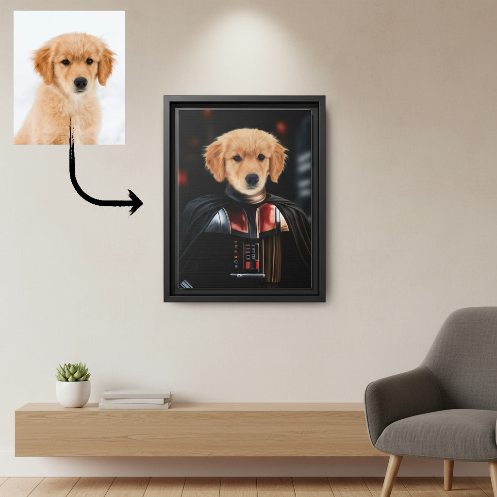 Star Wars Pet Portrait – Personalized Dog Artwork by Pawsitively Quirky