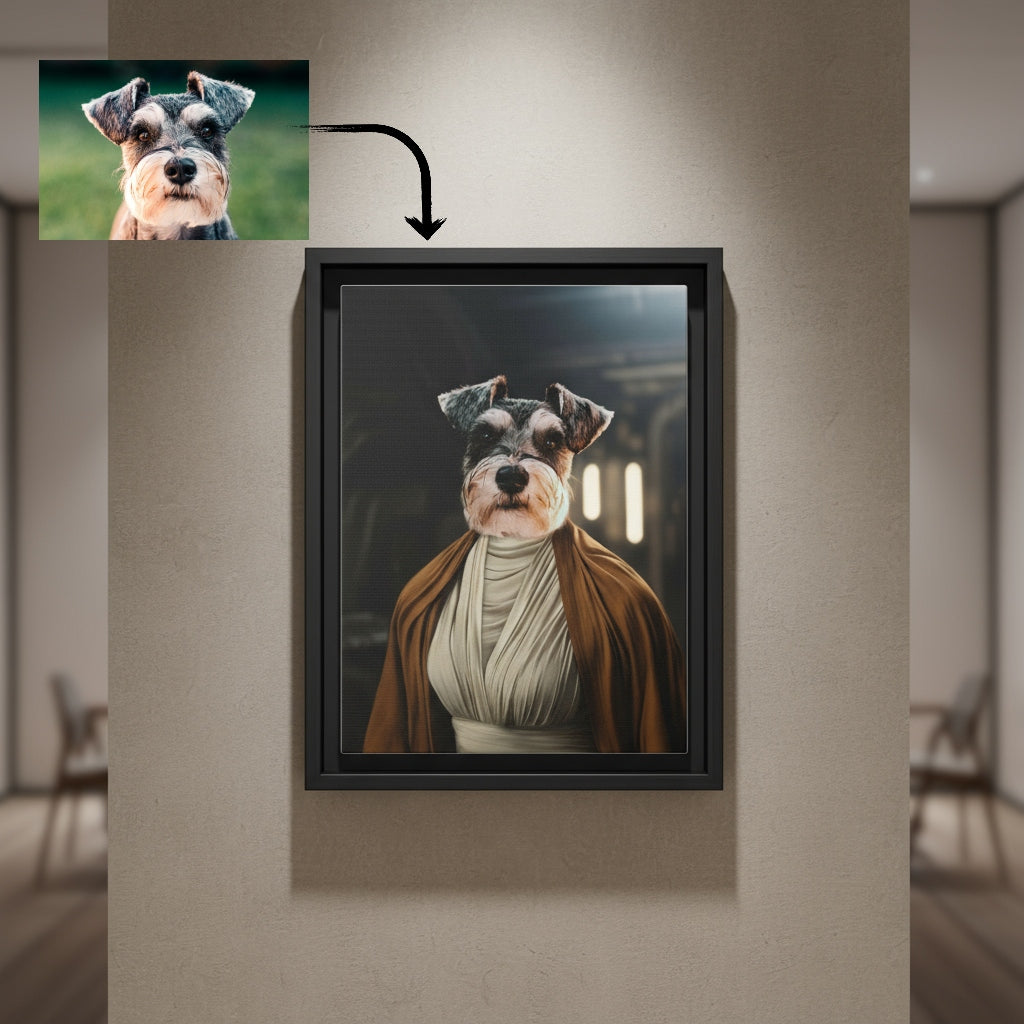 Star Wars Pet Portrait – Custom Pet Illustration by Pawsitively Quirky