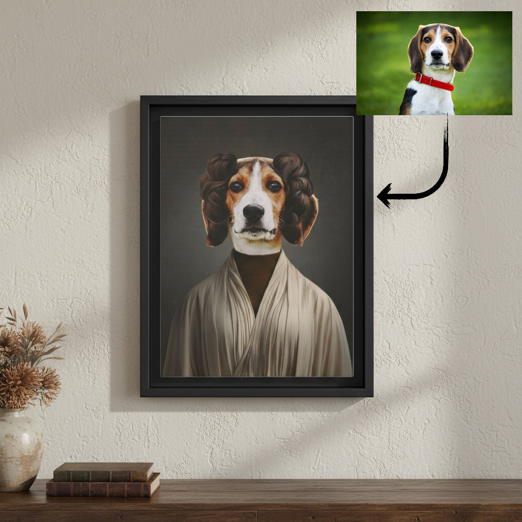 Star Wars Pet Portrait – Personalized Cat Portrait Artwork by Pawsitively Quirky