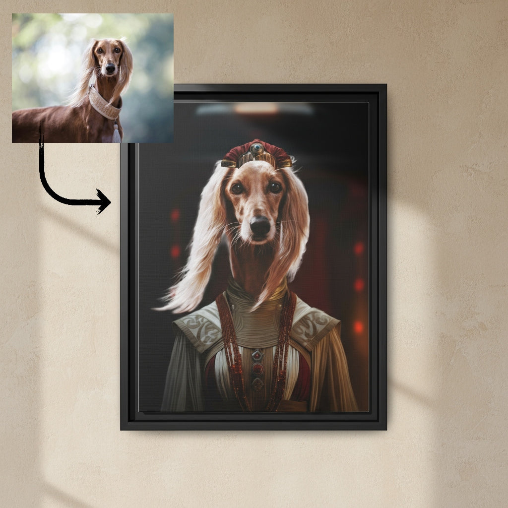 Star Wars Pet Portrait – Unique Custom Pet Art by Pawsitively Quirky