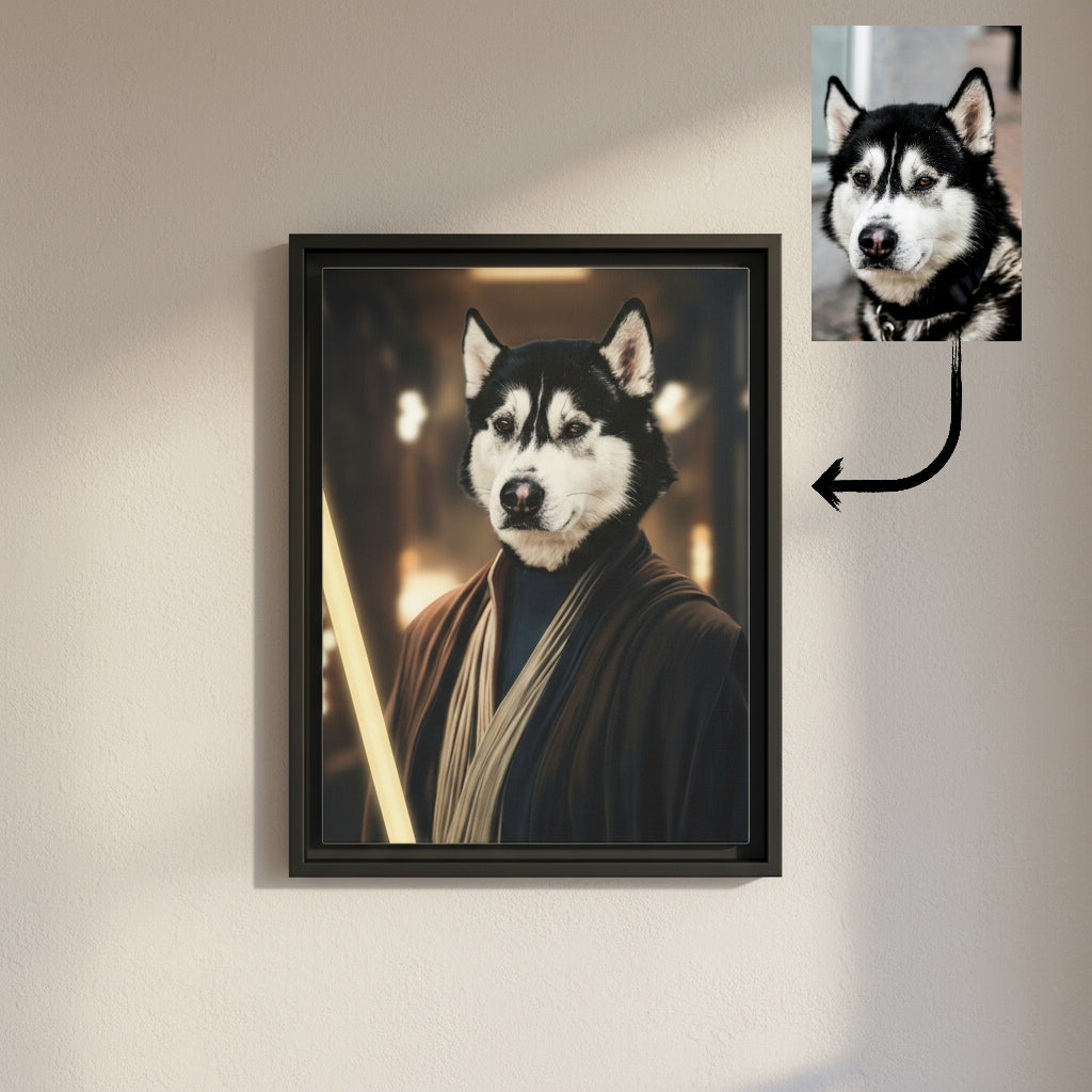 Star Wars Pet Portrait – Personalized Pet Illustration by Pawsitively Quirky