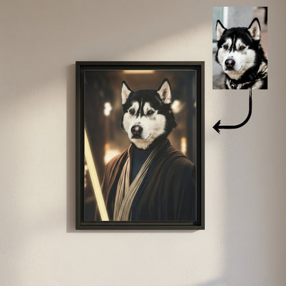 Star Wars Pet Portrait – Personalized Pet Illustration by Pawsitively Quirky