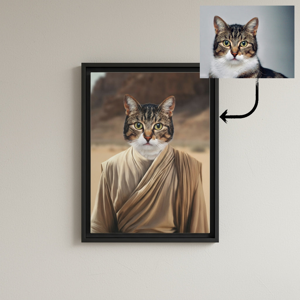 Star Wars Pet Portrait – Custom Artwork for Pet Parents by Pawsitively Quirky